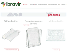 Tablet Screenshot of ibravir.com.br